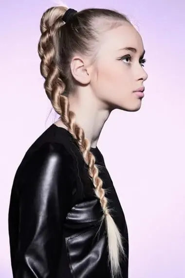 Coiffures de tresses pour cheveux longs, moyens et courts (avec photos étape par étape, vidéos)
