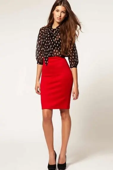 ¿Qué me puedo poner con una falda lápiz? Fotos y descripciones de combinaciones para todas las estaciones.