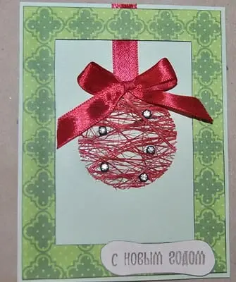 Kuidas teha oma kätega ilus uusaastakaart