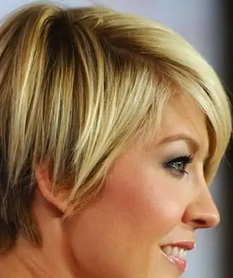 Coupe de cheveux en cascade pour cheveux courts: photos de coupes de cheveux courtes en cascade