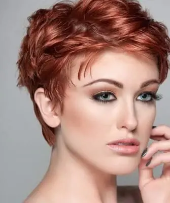 Coupe de cheveux en cascade pour cheveux courts: photos de coupes de cheveux courtes en cascade