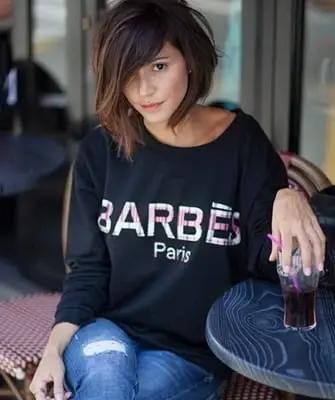 Hairstyles with bangs on the side for short, medium, long hair