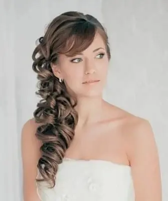 Hairstyles with bangs on the side for short, medium, long hair
