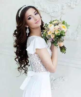 Hairstyles with a diadem for long, medium, short hair (step by step photos, video)