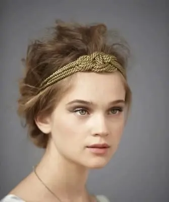 Hairstyles with a diadem for long, medium, short hair (step by step photos, video)