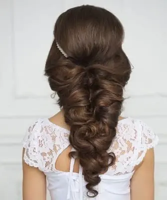Hairstyles with a diadem for long, medium, short hair (step by step photos, video)