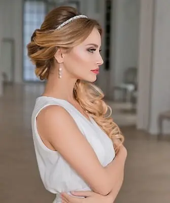 Hairstyles with a diadem for long, medium, short hair (step by step photos, video)