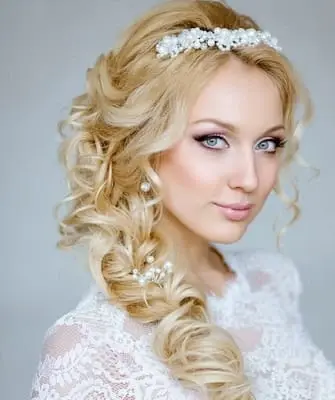 Hairstyles with a diadem for long, medium, short hair (step by step photos, video)