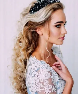 Hairstyles with a diadem for long, medium, short hair (step by step photos, video)