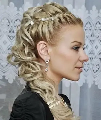 Hairstyles with a diadem for long, medium, short hair (step by step photos, video)
