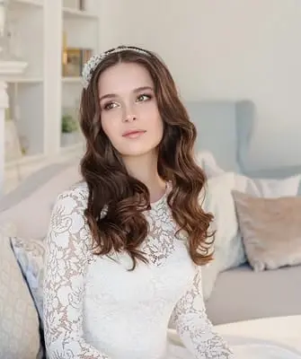Hairstyles with a diadem for long, medium, short hair (step by step photos, video)