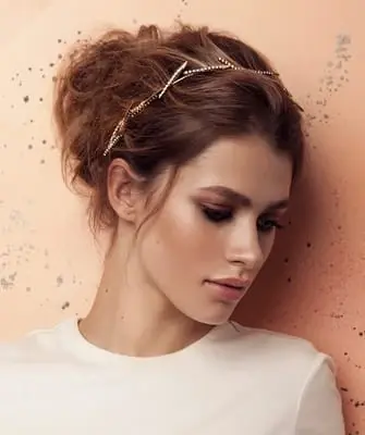 Hairstyles with a diadem for long, medium, short hair (step by step photos, video)