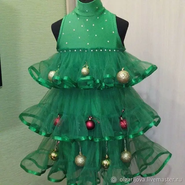Come cucire un costume per il nuovo anno per una ragazza con le tue mani