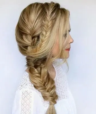 Coiffures disco pour filles pour cheveux longs, moyens et courts