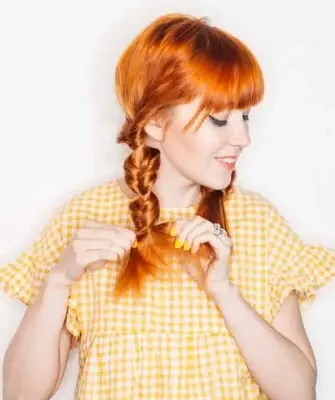 Coiffures disco pour filles pour cheveux longs, moyens et courts