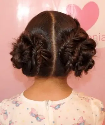 Coiffures disco pour filles pour cheveux longs, moyens et courts