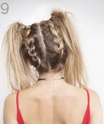 Coiffures disco pour filles pour cheveux longs, moyens et courts