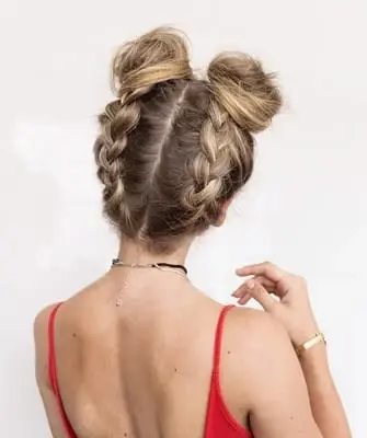 Coiffures disco pour filles pour cheveux longs, moyens et courts