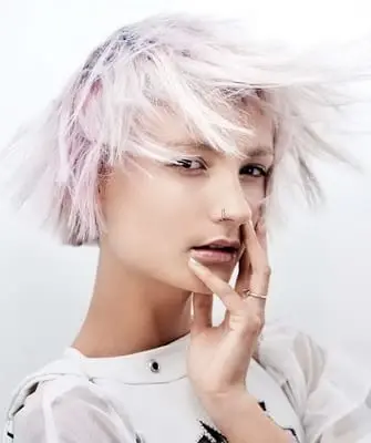 Cursore asimmetrico per capelli corti, medi, lunghi (con foto e video)
