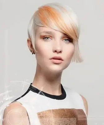 Cursore asimmetrico per capelli corti, medi, lunghi (con foto e video)