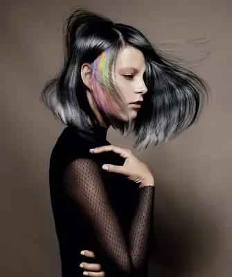Cursore asimmetrico per capelli corti, medi, lunghi (con foto e video)