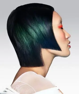 Cursore asimmetrico per capelli corti, medi, lunghi (con foto e video)