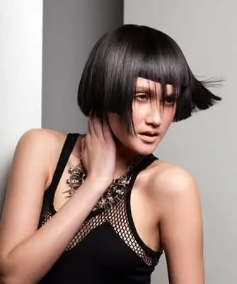 Cursore asimmetrico per capelli corti, medi, lunghi (con foto e video)