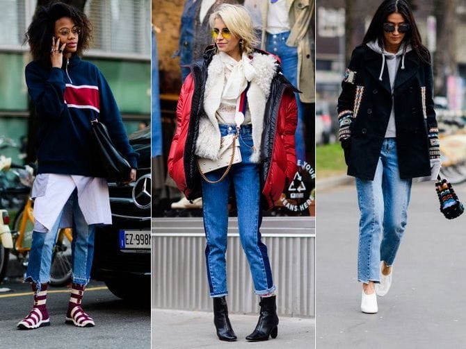 Vilka jeans är på modet nu, hur man väljer rätt passform, vad man ska ha på sig