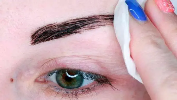How to dye eyebrows at home, eyebrow makeup, makeup and coloring techniques