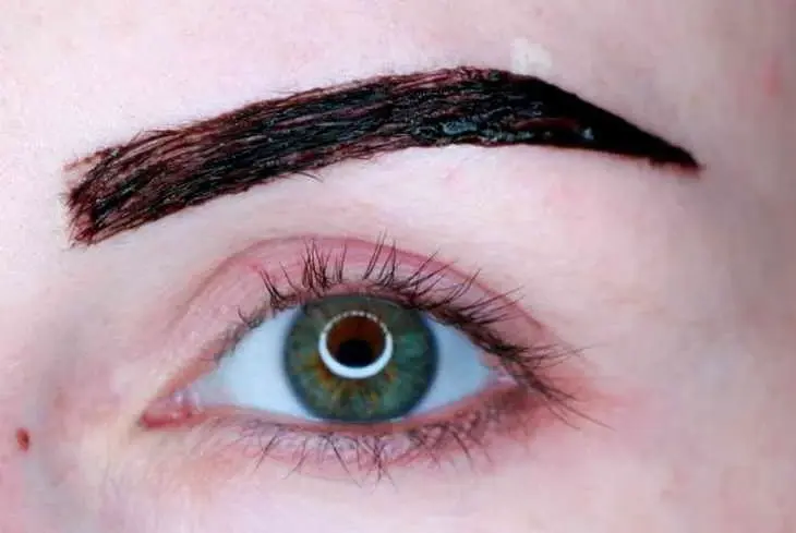 How to dye eyebrows at home, eyebrow makeup, makeup and coloring techniques