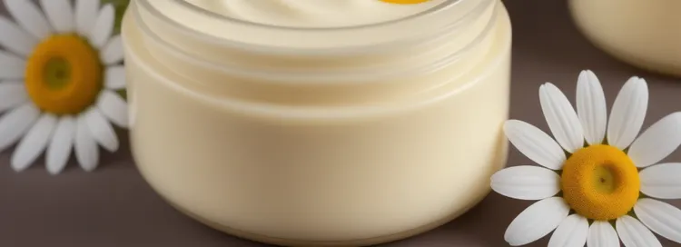 Face cream with chamomile