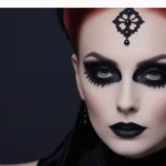 🌘 Mystical gothic makeup: immersion in a mysterious image