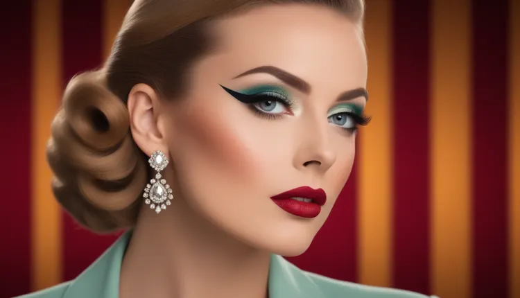 Makeup in "retro" style: when the classics are back in fashion 🎬✨