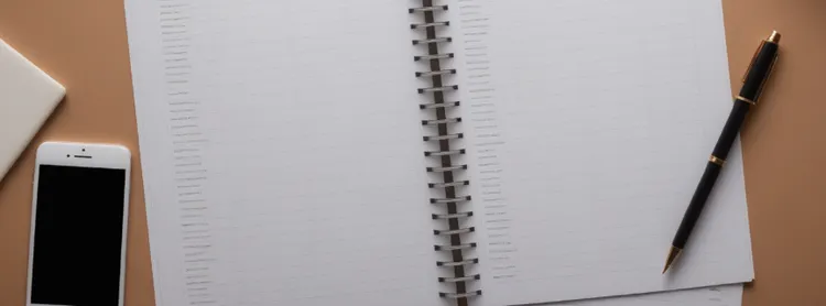 Budgetplanung auf Papier